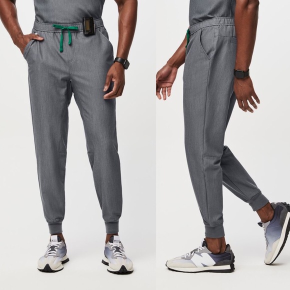 Figs Tansen™ Jogger Scrub Pants Men’s Gray Green Drawstring Size S MXXSW2004 - Picture 3 of 16